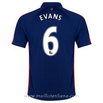 Maillot Manchester United EVANS Troisieme 2014 2015