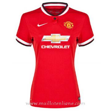 Maillot Manchester United Femme Domicile 2014 2015