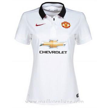 Maillot Manchester United Femme Exterieur 2014 2015