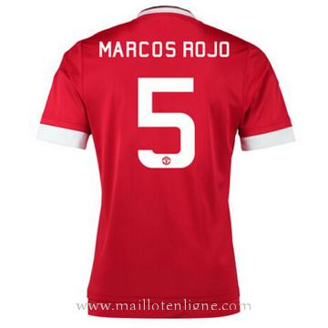 Maillot Manchester United MARCOS ROJO Domicile 2015 2016