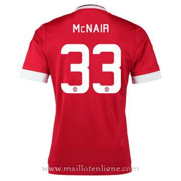 Maillot Manchester United MCNAIR Domicile 2015 2016
