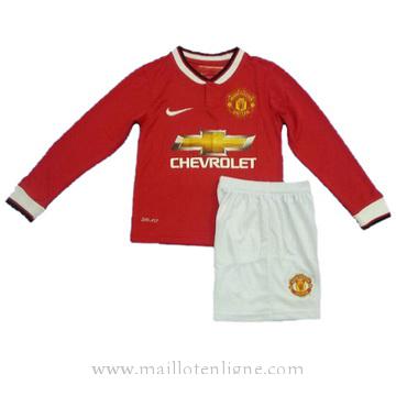 Maillot Manchester United ML Enfant Domicile 2014 2015