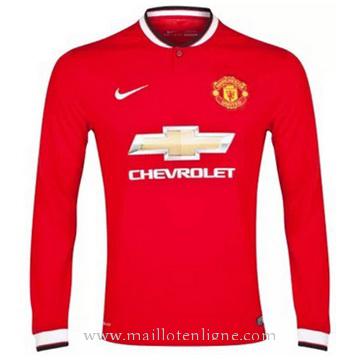 Maillot Manchester United Manche Longue Domicile 2014 2015