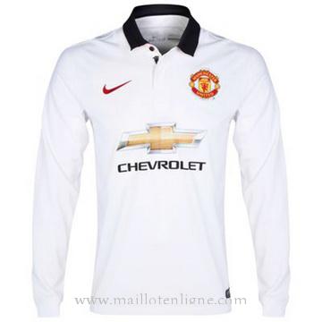 Maillot Manchester United Manche Longue Exterieur 2014 2015