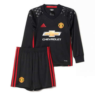 Maillot Manchester United Manche Longue Gardien Enfant 2016 2017