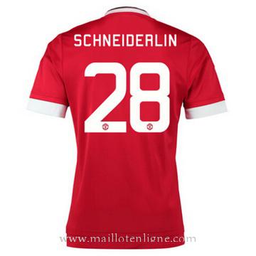 Maillot Manchester United SCHNEIDERLIN Domicile 2015 2016