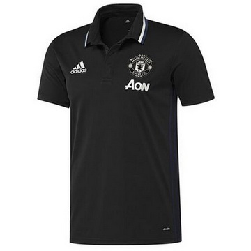 Maillot Polo Manchester United Noir 2016 2017