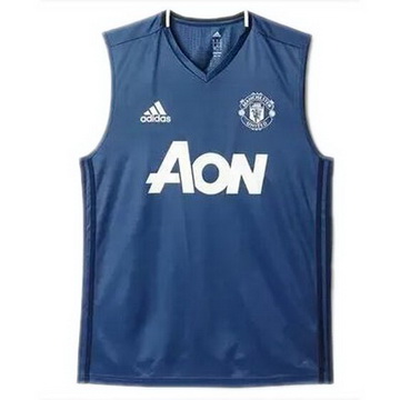 Maillot Sanst Manchest Manchester United Blue Ash 2016 2017