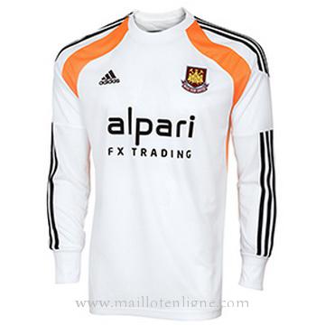 Maillot West Ham Gardien Manche Longue Exterieu 2014 2015