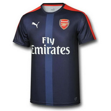 Maillot avant-match Arsenal Bleu 2016 2017