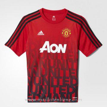 Maillot avant-match Manchester United Rouge 2016