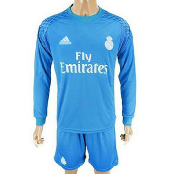 Maillot Real Madrid Manche Longue Gardien Domicile 2016 2017