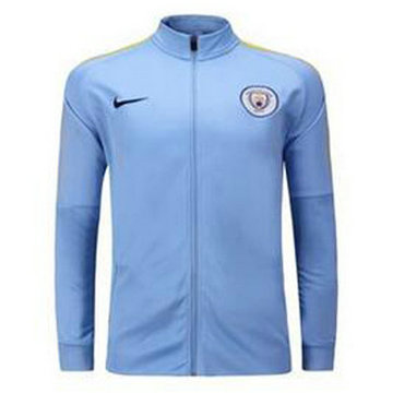 Veste de foot Manchester City 2016 2017 Bleu