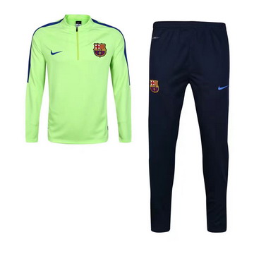 Maillot de Barcelone Formation ML vert-01 2017/2018