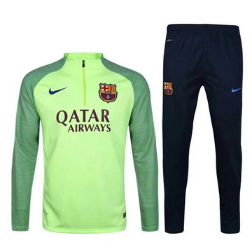 Maillot de Barcelone Formation ML vert 2017/2018