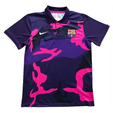 Maillot de Polo Barcelone pourpre 2017/2018