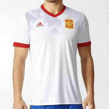 Maillot de pre-match Espagne blanc 2016/2017