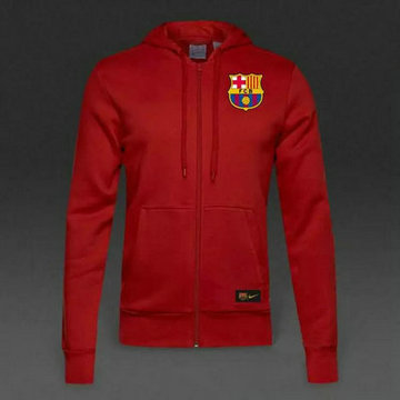 Vestes foot Barcelona 2016 2017 Rouge-1