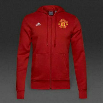 Vestes foot Manchester United 2016 2017 Rouge-1