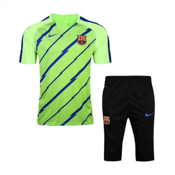 Maillot de Formation Barcelone vert-01 2017/2018