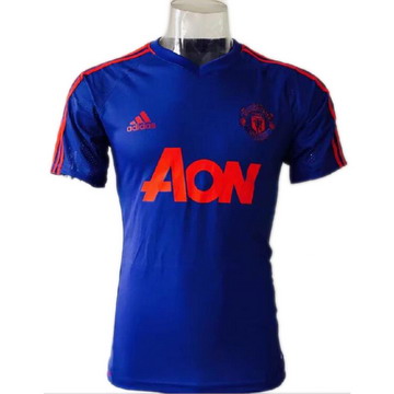 Maillot de Formation Manchester United bleu 2017/2018