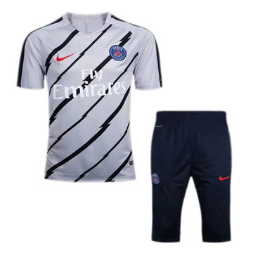 Maillot de Formation PSG gris-01 2017/2018