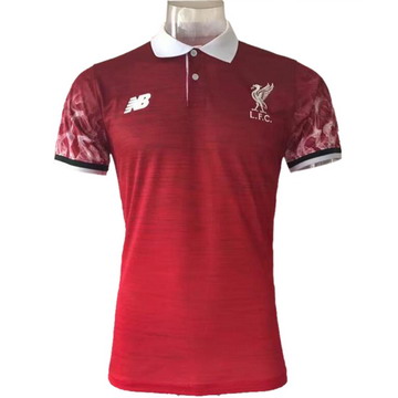 Maillot de Polo Liverpool rouge 2017/2018