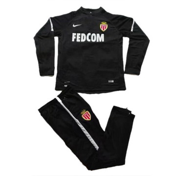 Maillot de AS Monaco Formation ML noir 2017/2018