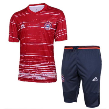 Maillot de Formation Bayern Munich rouge-01 2017/2018