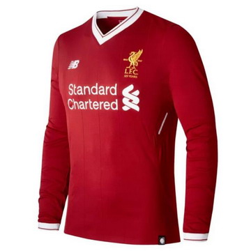 Maillot de Liverpool Manche Longue Domicile 2017/2018