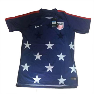 Maillot de Formation Etats-unis bleu 2017/2018