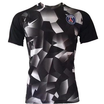 Maillot de Formation PSG noir et blanc 2017/2018