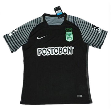 Maillot de Atletico Nacional noir 70e anniversaire