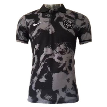 Maillot de Polo PSG gris et noir 2017/2018