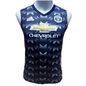 Maillot de Sans Manches Manchester United gris 2017/2018