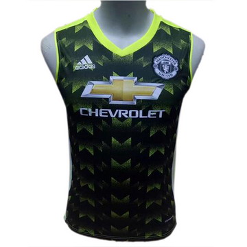 Maillot de Sans Manches Manchester United vert 2017/2018