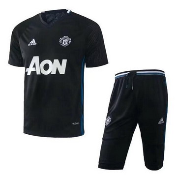 Maillot de Formation Manchester United noir-01 2017/2018