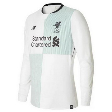 Maillot de Liverpool Manche Longue Exterieur 2017/2018