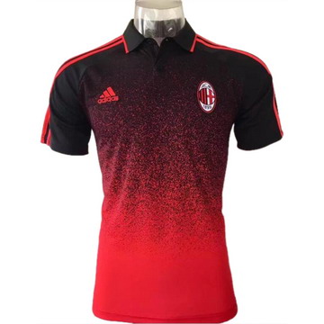 Maillot de Polo AC Milan rouge 2017/2018