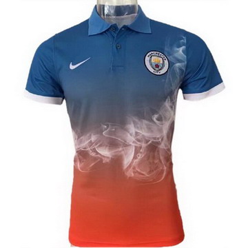 Maillot de Polo Manchester City bleu 2017/2018