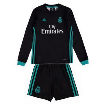 Maillot de Real Madrid Manche Longue Enfant Exterieur 2017/2018