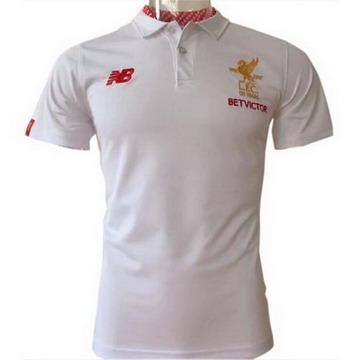 Maillot de Polo Liverpool blanc 2017/2018