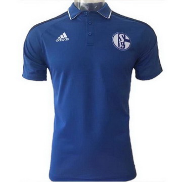 Maillot de Polo Schalke 04 bleu 2017/2018