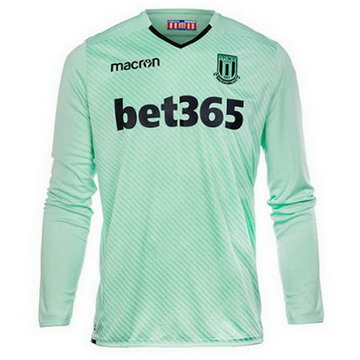 Maillot de Stoke City Manche Longue Gardien Mint Green 2017/2018