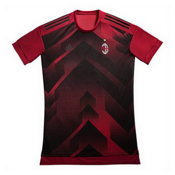 Maillot de pre-match AC Milan rouge 2017/2018