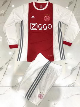 Maillot de Ajax Manche Longue Domicile 2017/2018