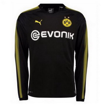 Maillot de Borussia Dortmund Manche Longue Exterieur 2017/2018