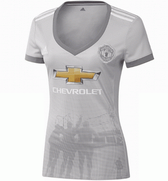 Maillot de Manchester United Femme Troisieme 2017/2018