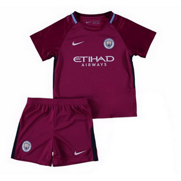 Maillot de Manchester City Enfant Exterieur 2017/2018