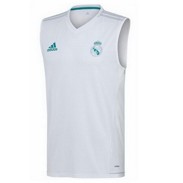 Maillot de Gilet Real Madrid blanc 2017 2018